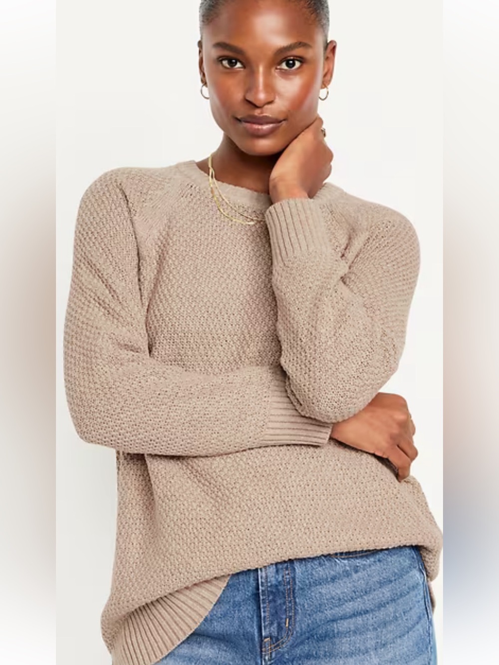 Old Navy women’s loose textured tunic sweater Size xlarge .